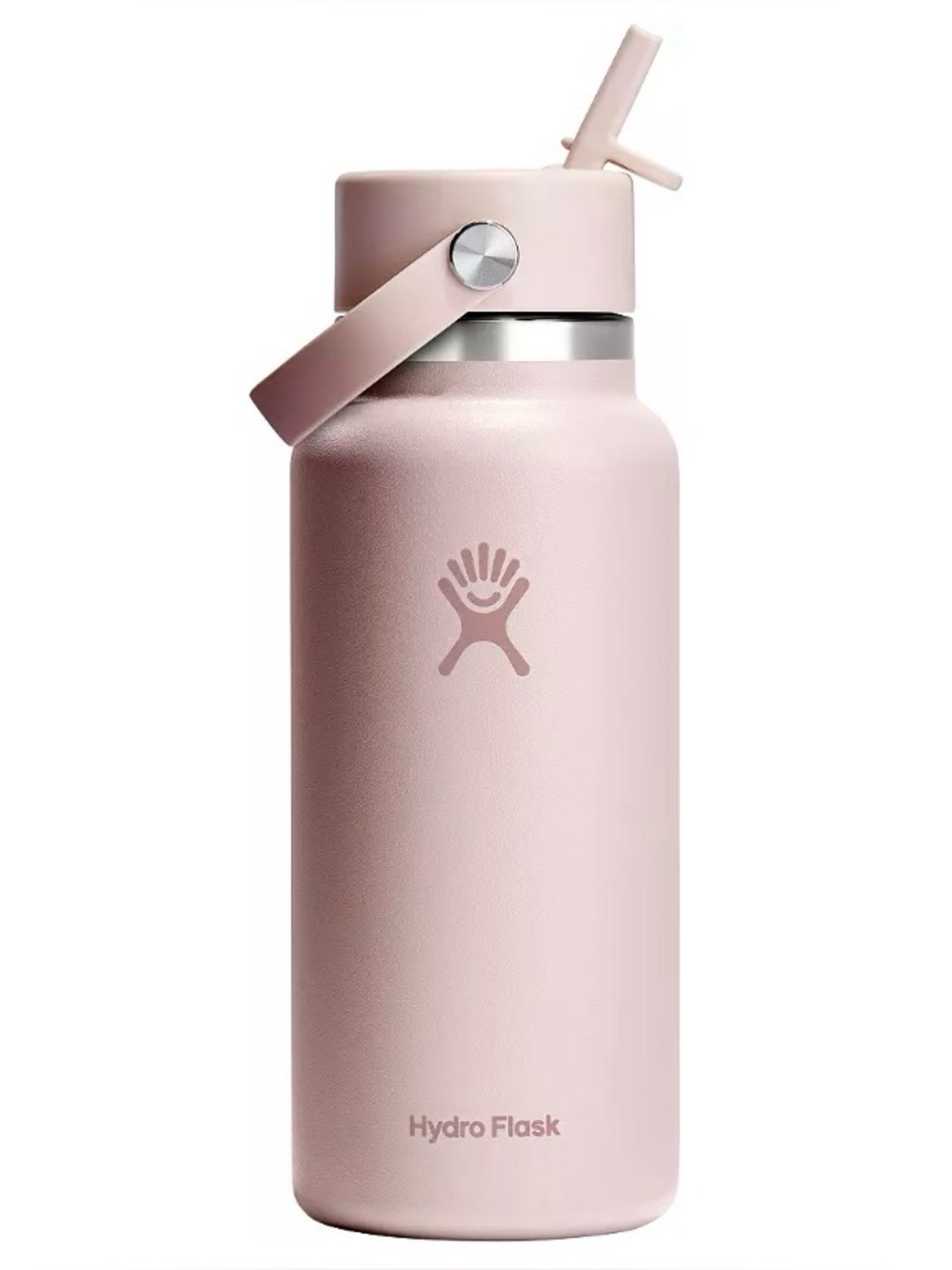 Hydro Flask Wide Mouth Bottle with Flex Straw Cap